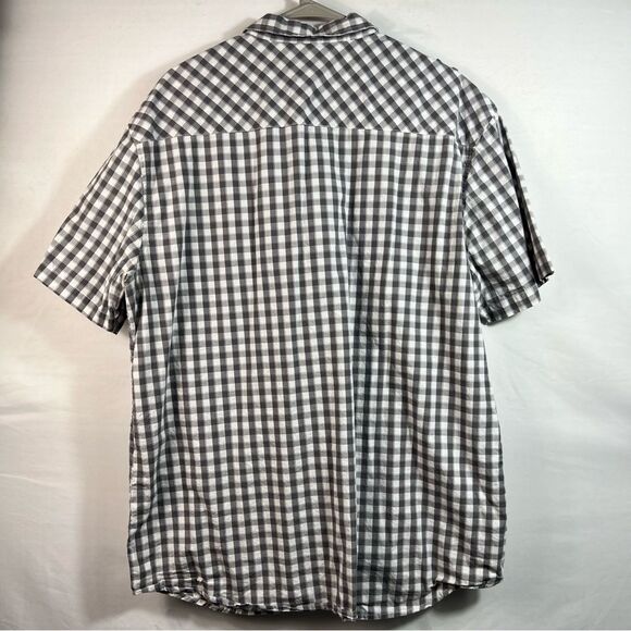 Marc Ecko Cut & Sew Mens Short Sleeve Plaid Button Up Shirt 0629 - Picture 8 of 12